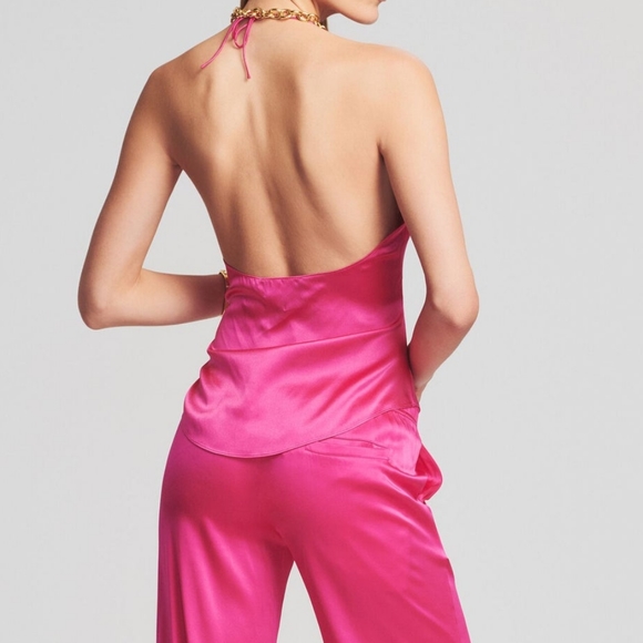 SER.O.YA Rachel Top In Fuchsia Purple Size XS NWT - Picture 4 of 6